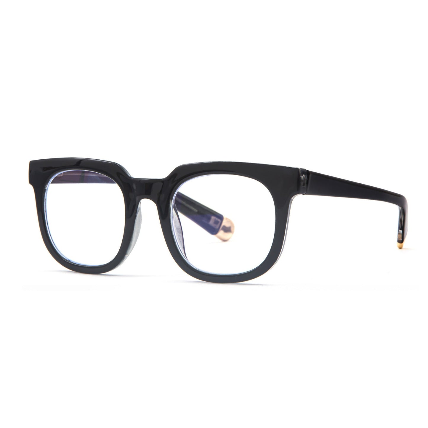 Simple square anti-blue light reading glasses