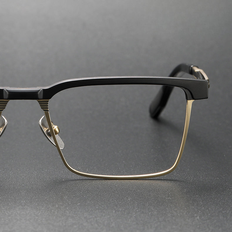 Malin Browline Retro Titanium Ultra-Light Glasses Frame