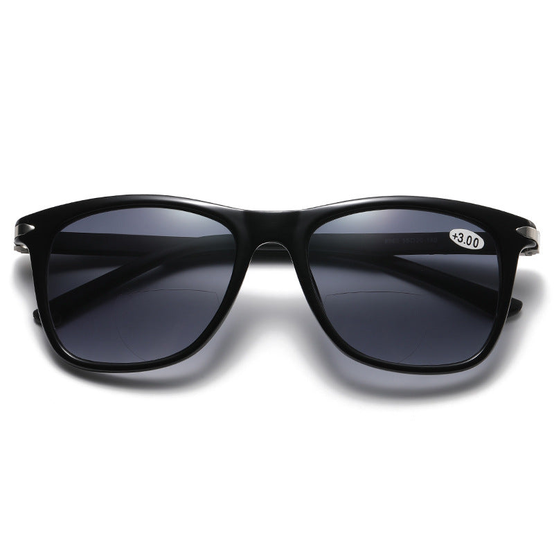 Double light reading glasses