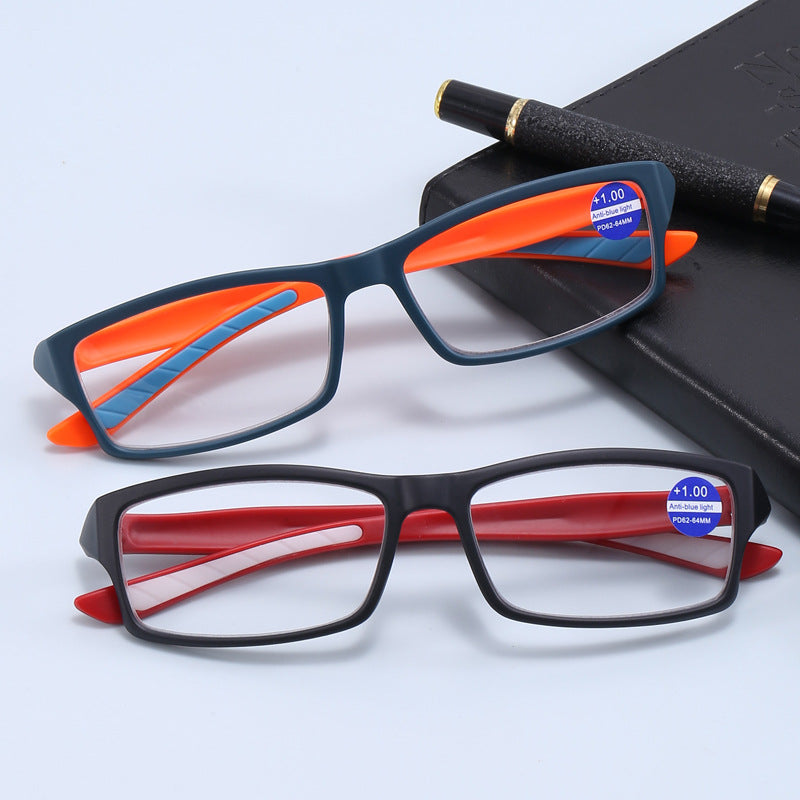 Sports anti-slip full-frame anti-blue light reading glasses