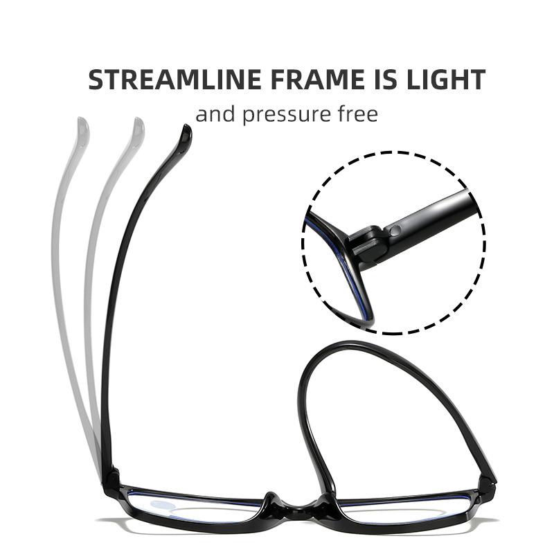 Ultra-light anti-blue light reading glasses