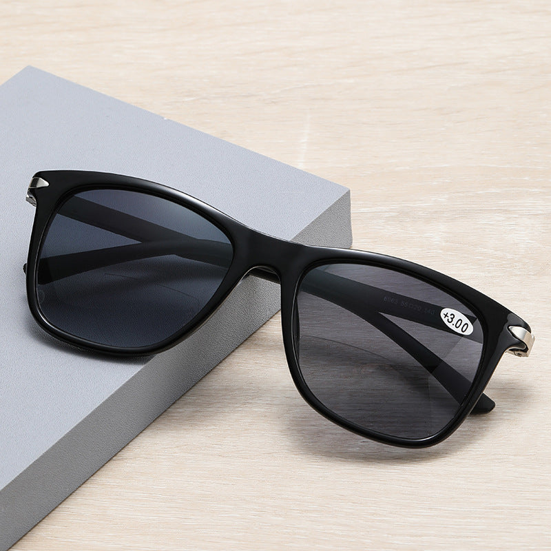 Double light reading glasses