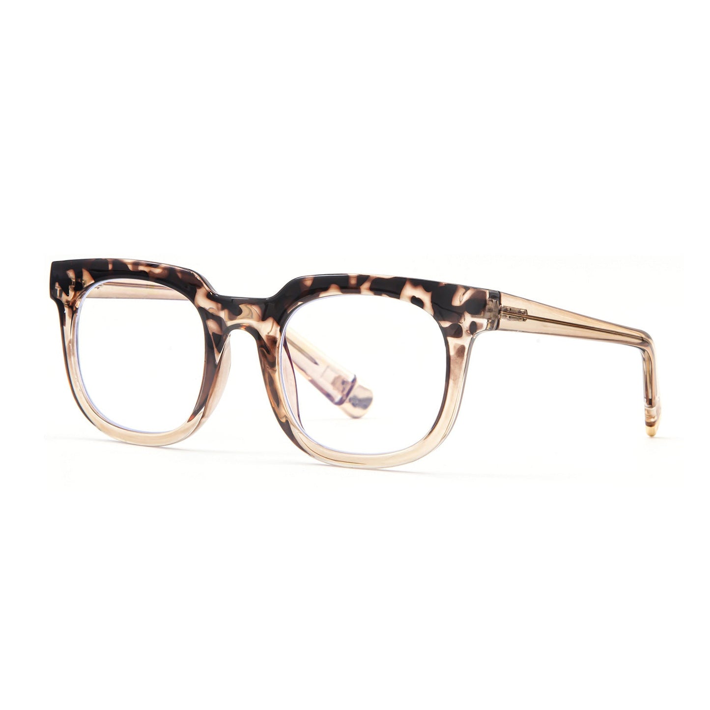 Simple square anti-blue light reading glasses