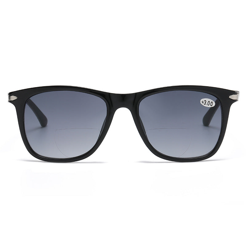 Double light reading glasses