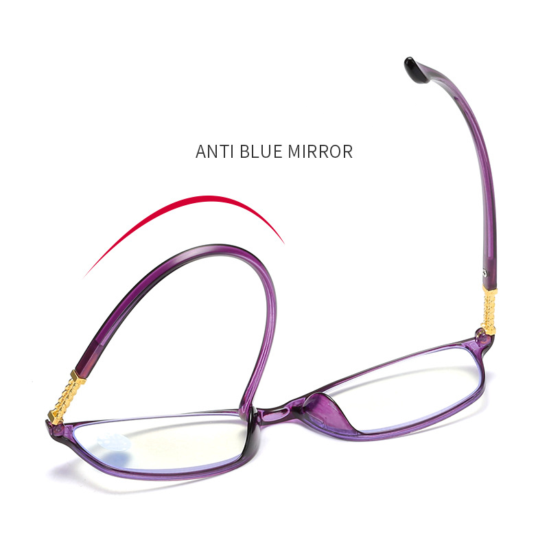 Retro hd anti-blue light reading glasses