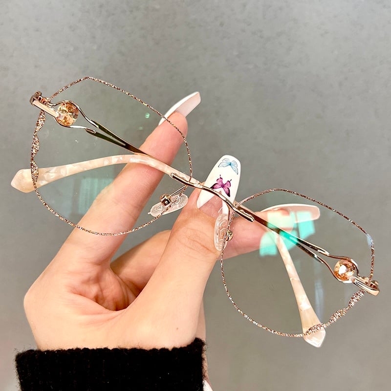 Anti-blue light presbyopia glasses