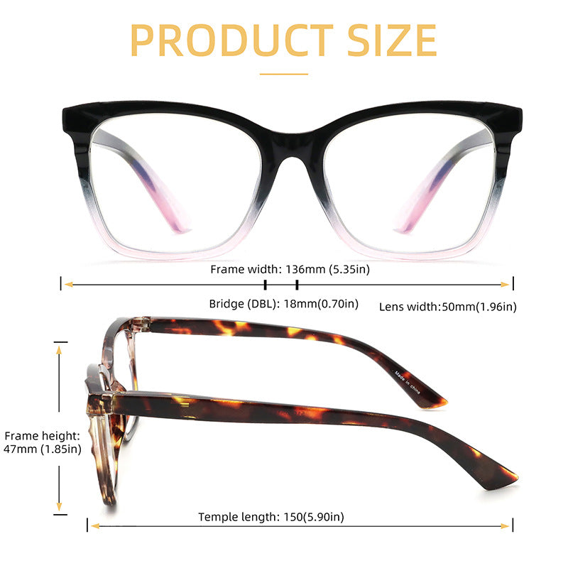 Anti-blue light reading glasses