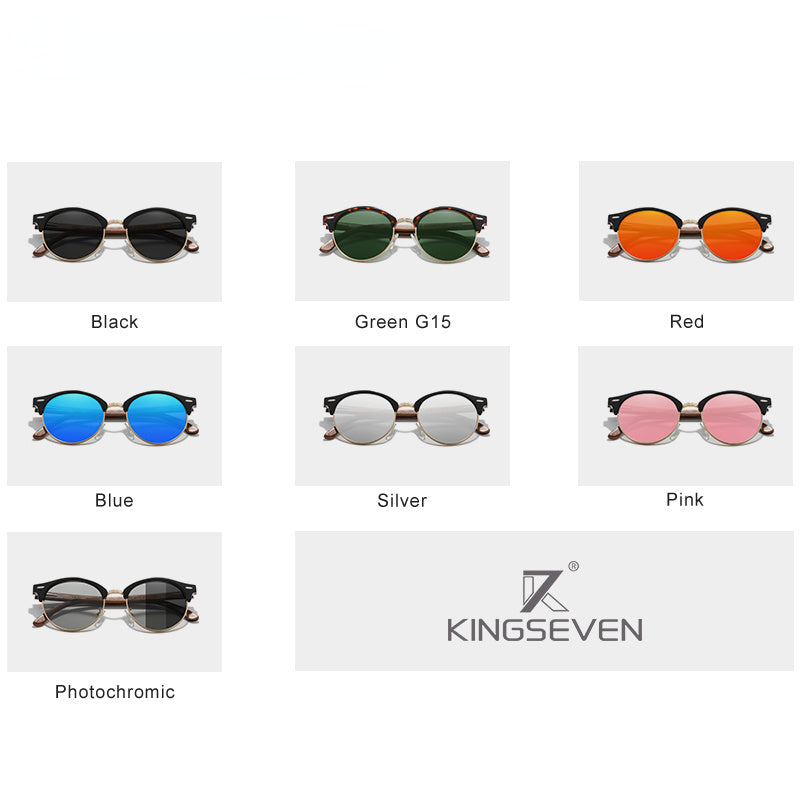 High Quality Black Walnut Wood Sunglasses
