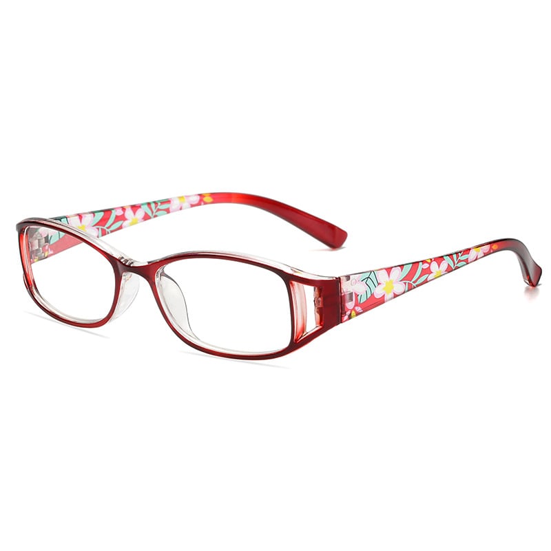 Printed folding anti-blue light reading glasses