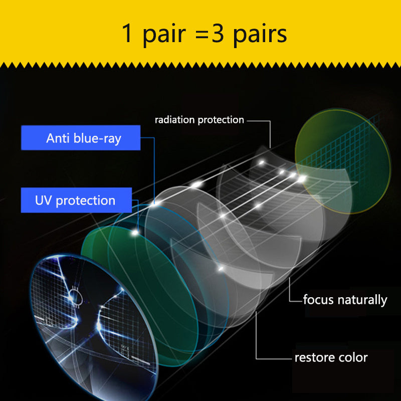 Magnifying optical glasses