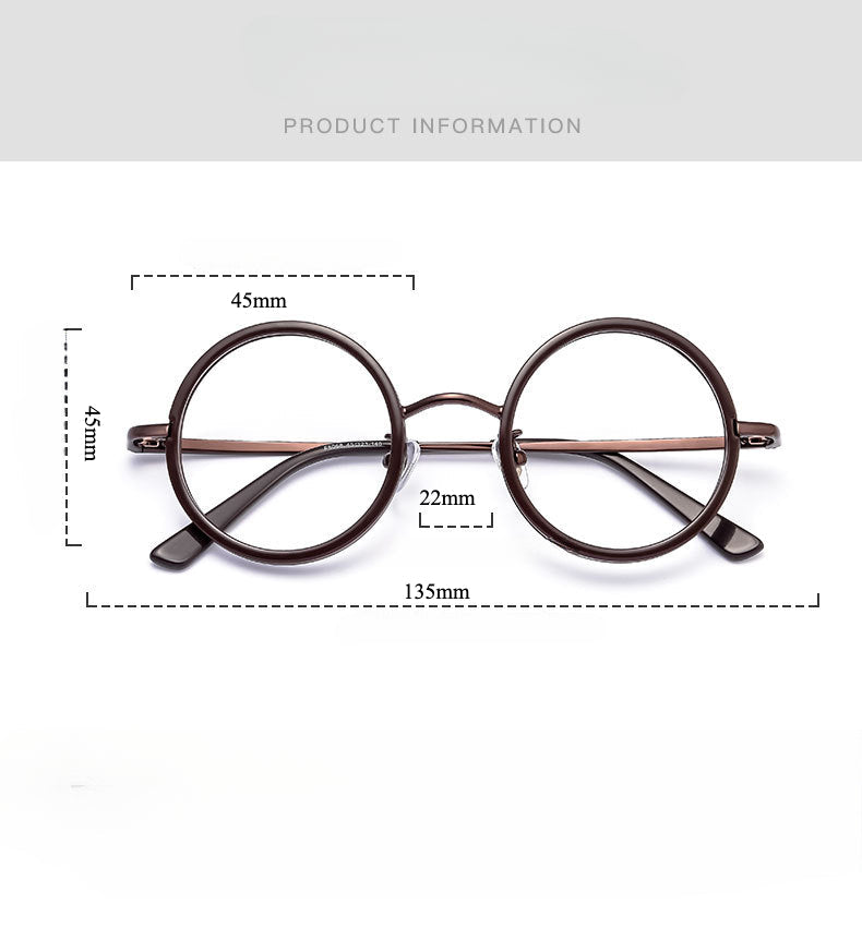 Metal Round Glasses Frames WH A8068