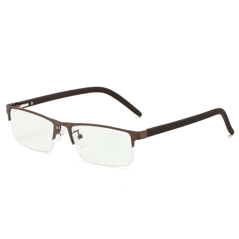 Metal lightweight anti-blue light reading glasses