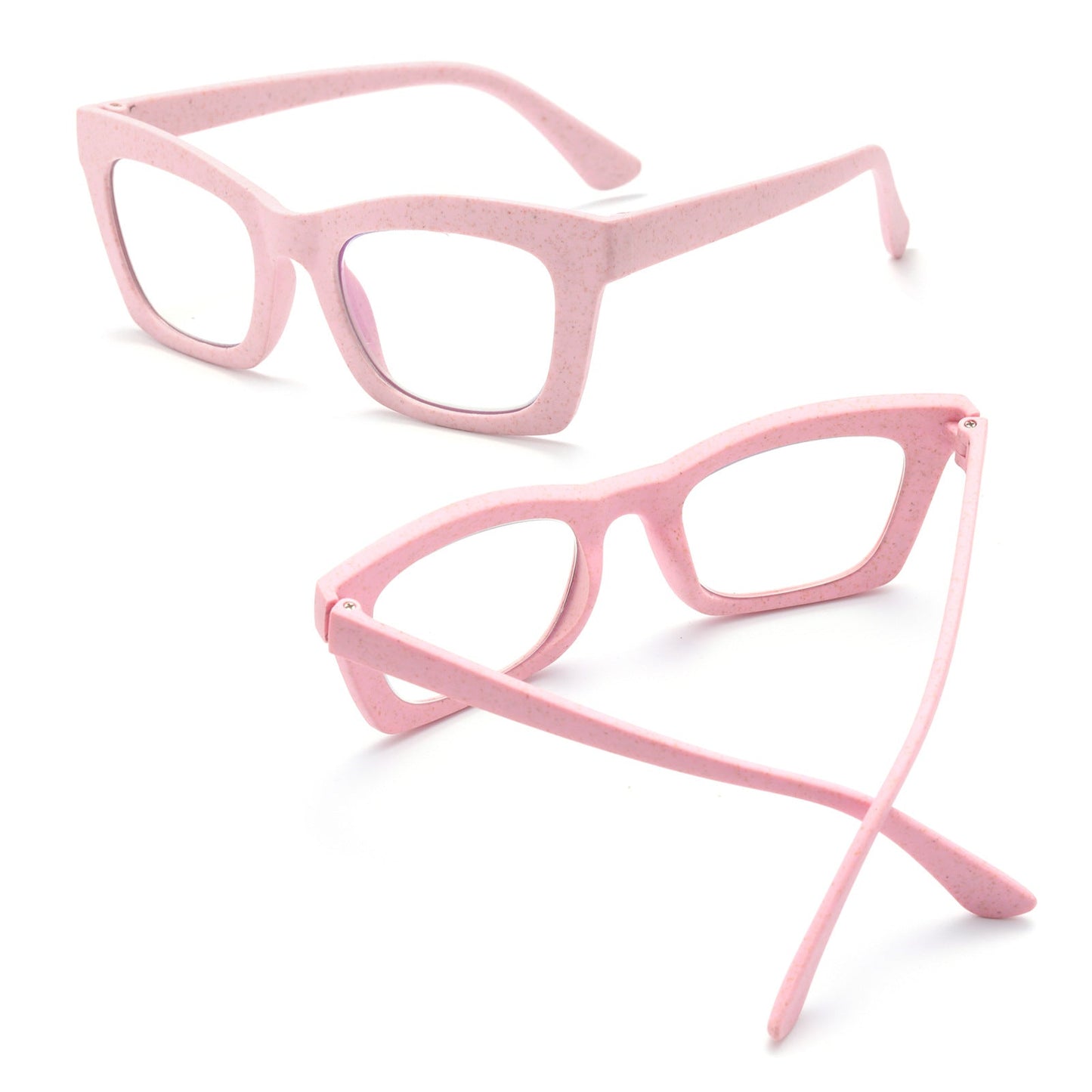 Stylish square frame reading glasses
