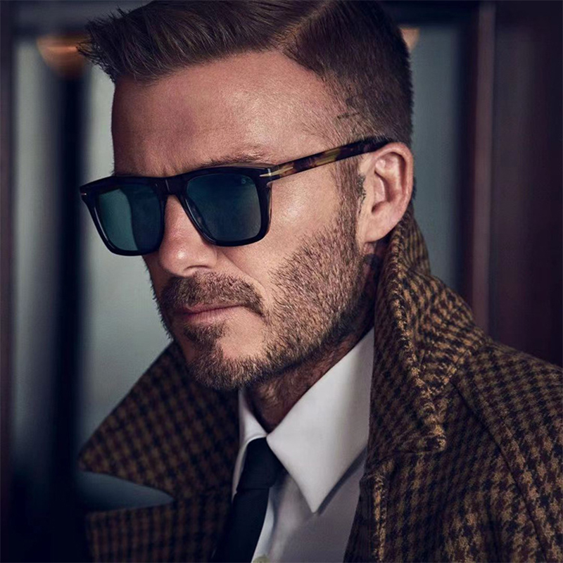 Fashion Rivet Retro Beckham Style Driver Eyewear