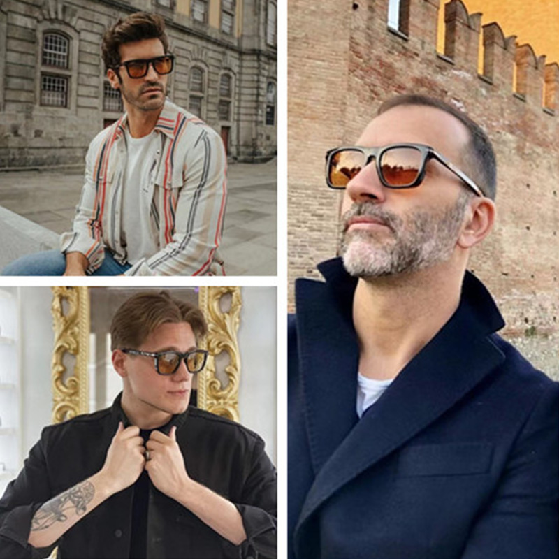 Fashion Rivet Retro Beckham Style Driver Eyewear