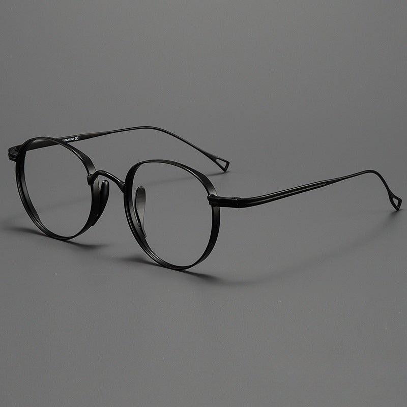 Kylar Titanium Vintage Round Eyeglasses Frames