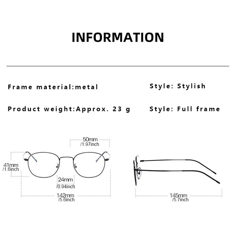 Magnifying optical glasses