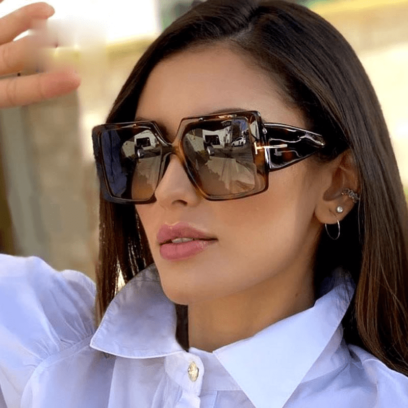 Classic Oversized Square Sunglasses