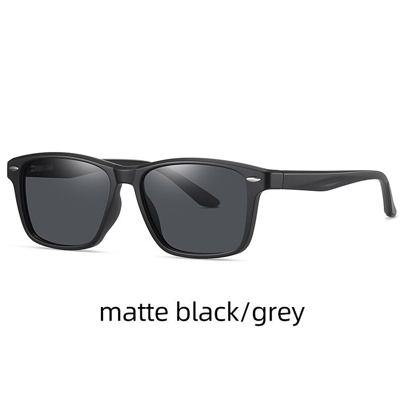 Brand Classic Square Polarized Sunglasses