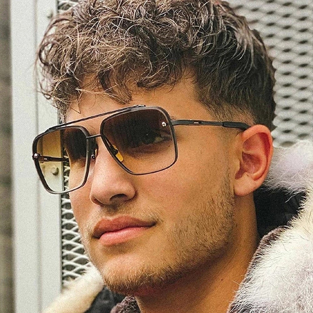 Gradient Brown Sunglasses