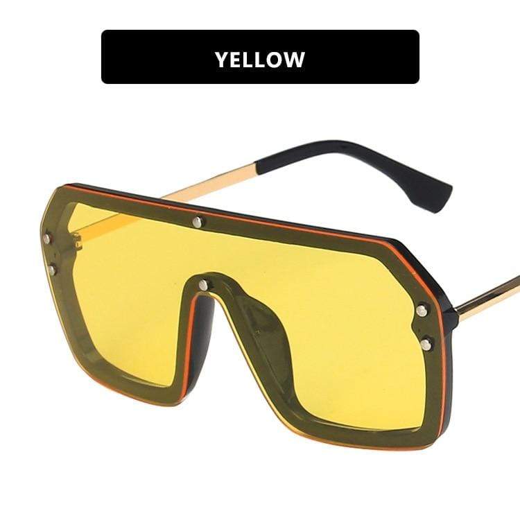 Futuristic Leopard FF Sunglasses