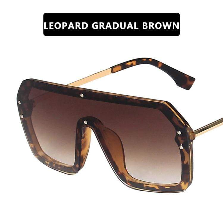 Futuristic Leopard FF Sunglasses