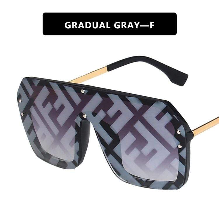Futuristic Leopard FF Sunglasses