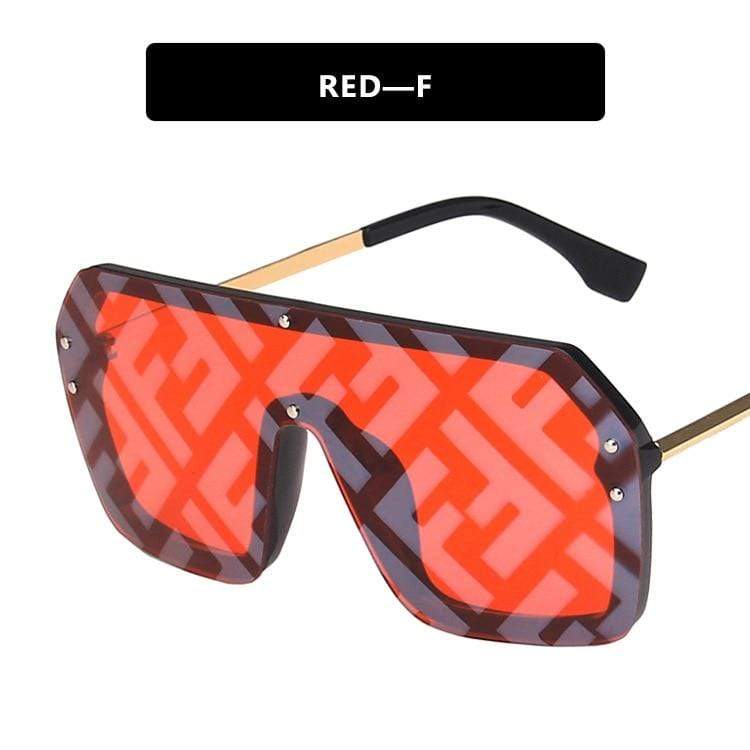 Futuristic Leopard FF Sunglasses