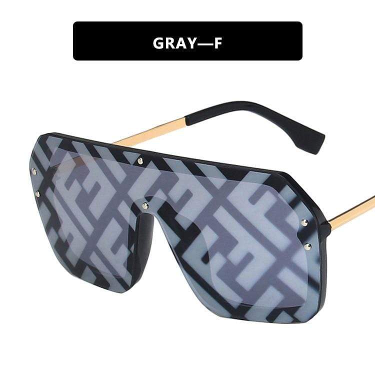 Futuristic Leopard FF Sunglasses