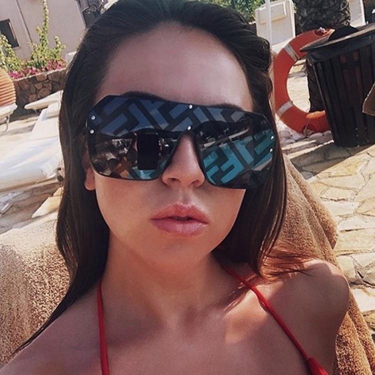 Futuristic Leopard FF Sunglasses