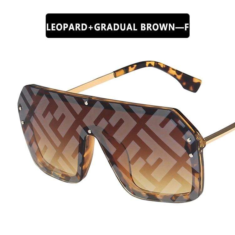Futuristic Leopard FF Sunglasses