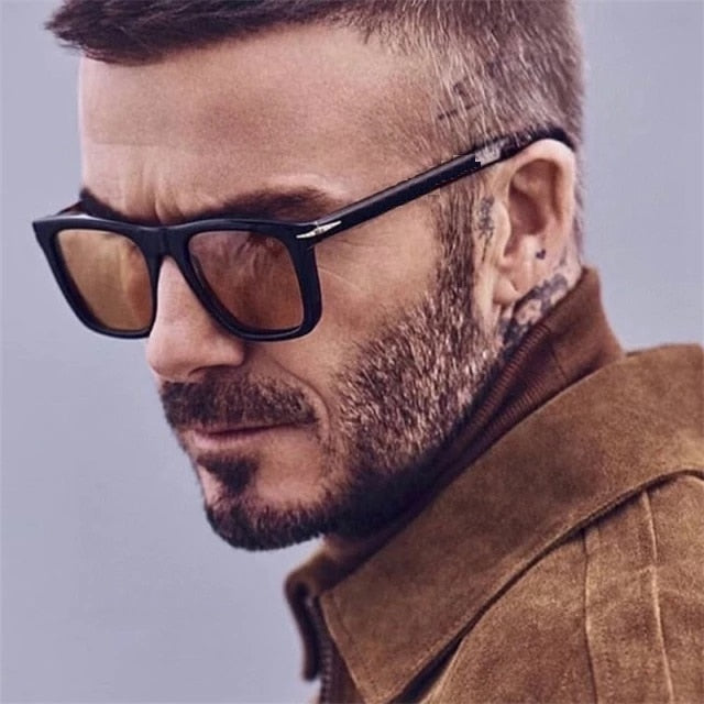 Fashion Rivet Retro Beckham Style Driver Eyewear