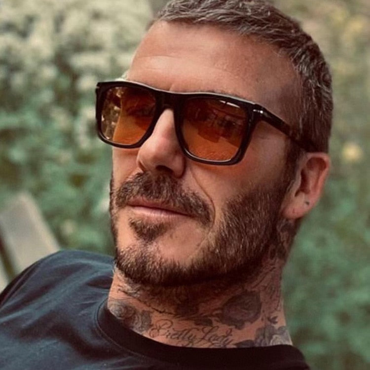 Fashion Rivet Retro Beckham Style Driver Eyewear