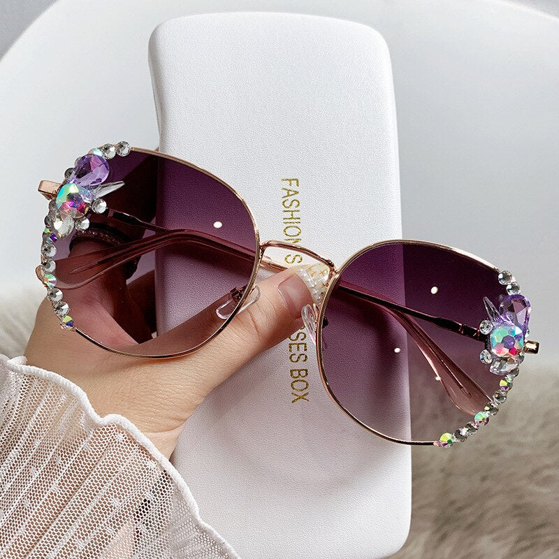 Classic Round Luxury Brand Sunglasses