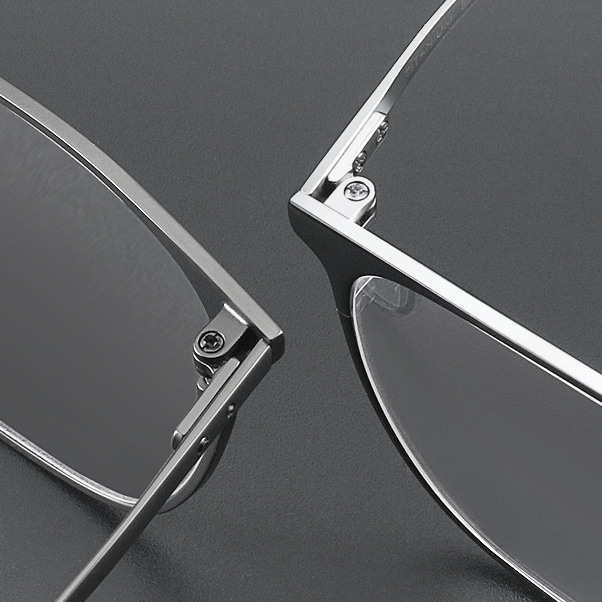 Ultra-light steel titanium anti-blue light flat mirror