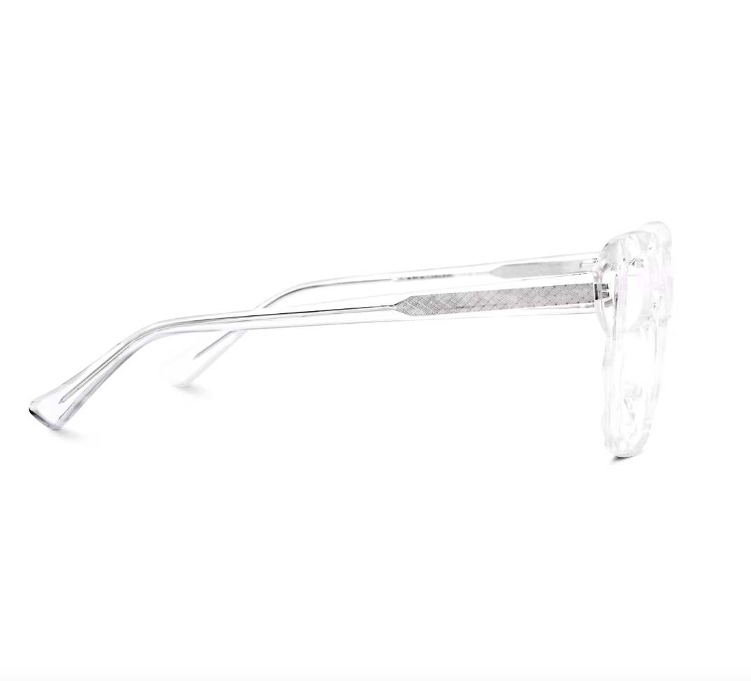 Rectangle Crystal Eyeglasses