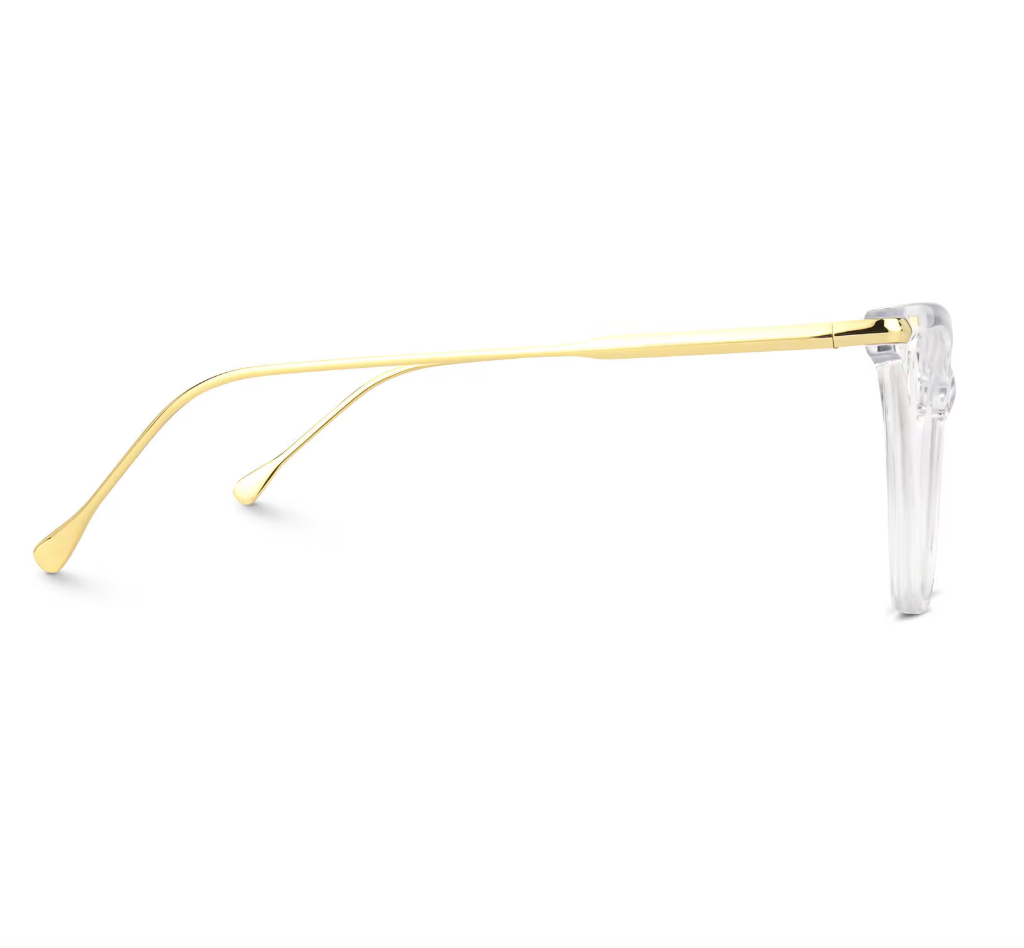 Butterfly Crystal Clear Glasses
