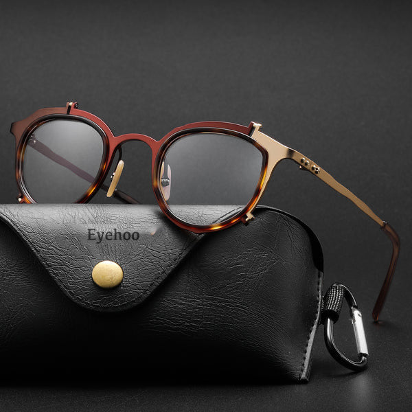 Wren Titanium Retro Hand Made Glasses Frame