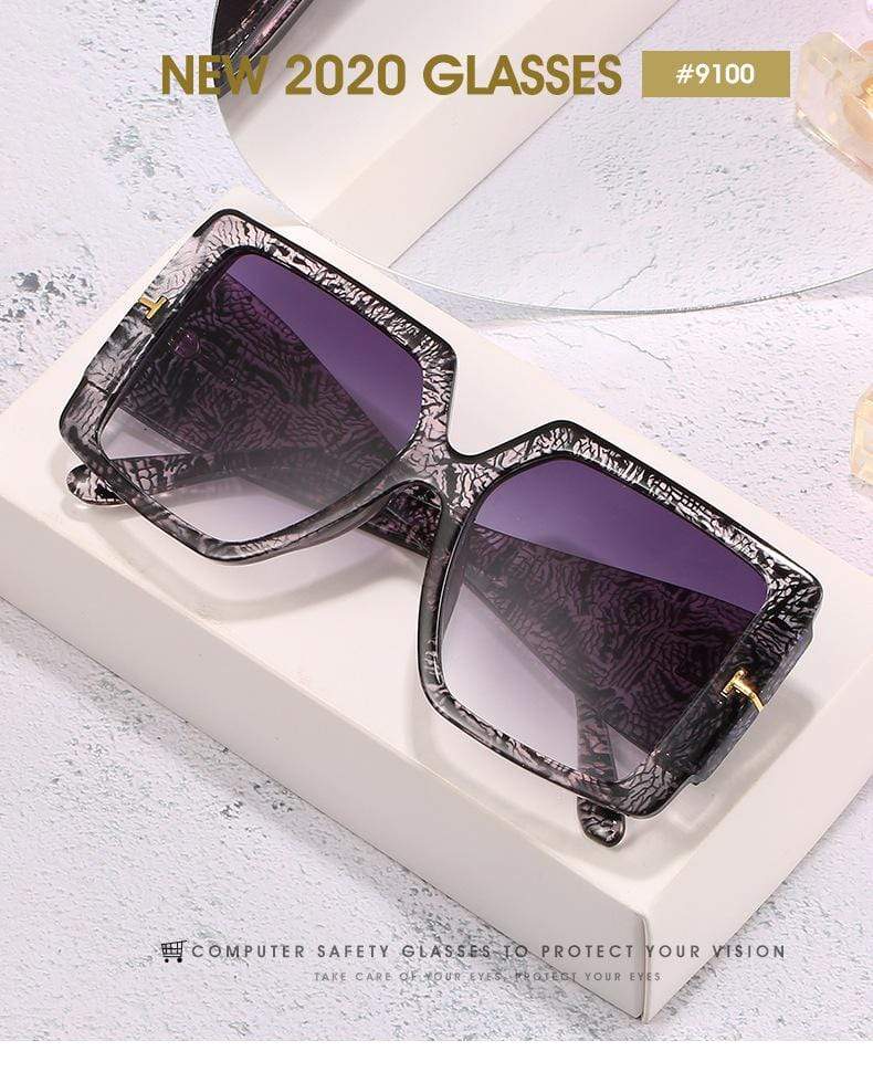 Classic Oversized Square Sunglasses