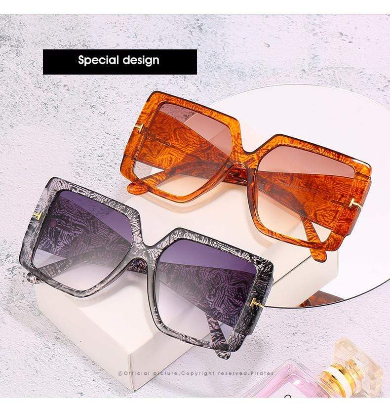 Classic Oversized Square Sunglasses