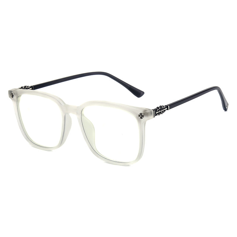 Retro square frame reading glasses