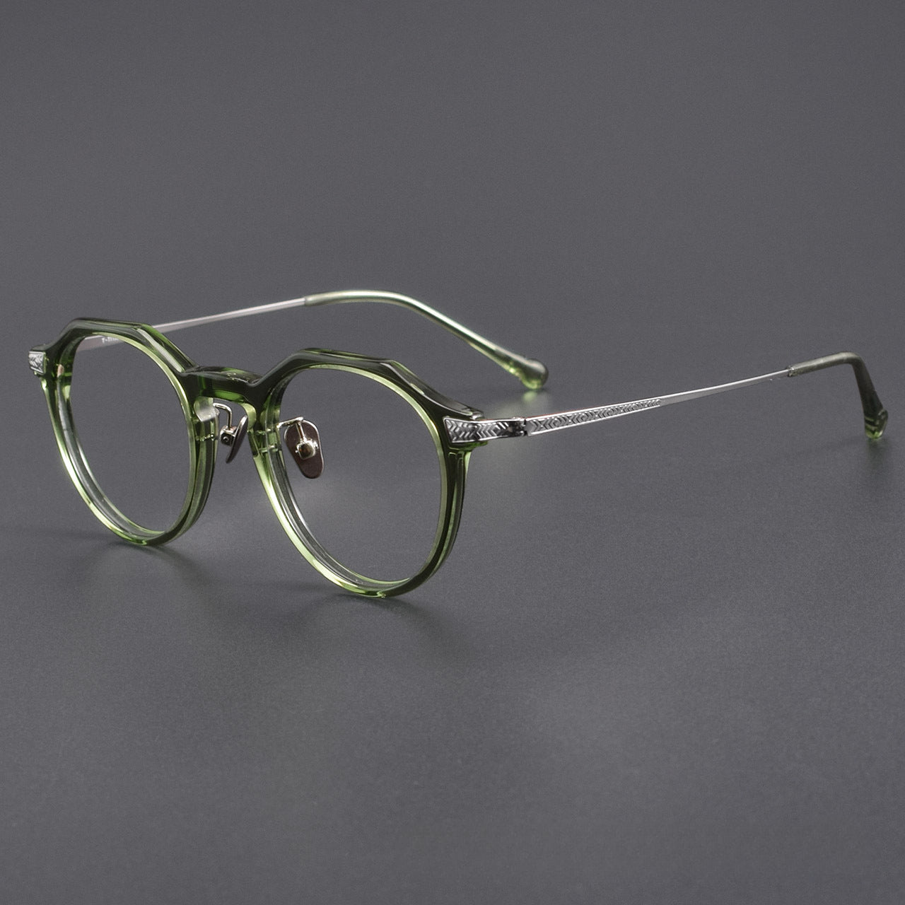 Lyle Vintage Acetate Round Glasses Frame