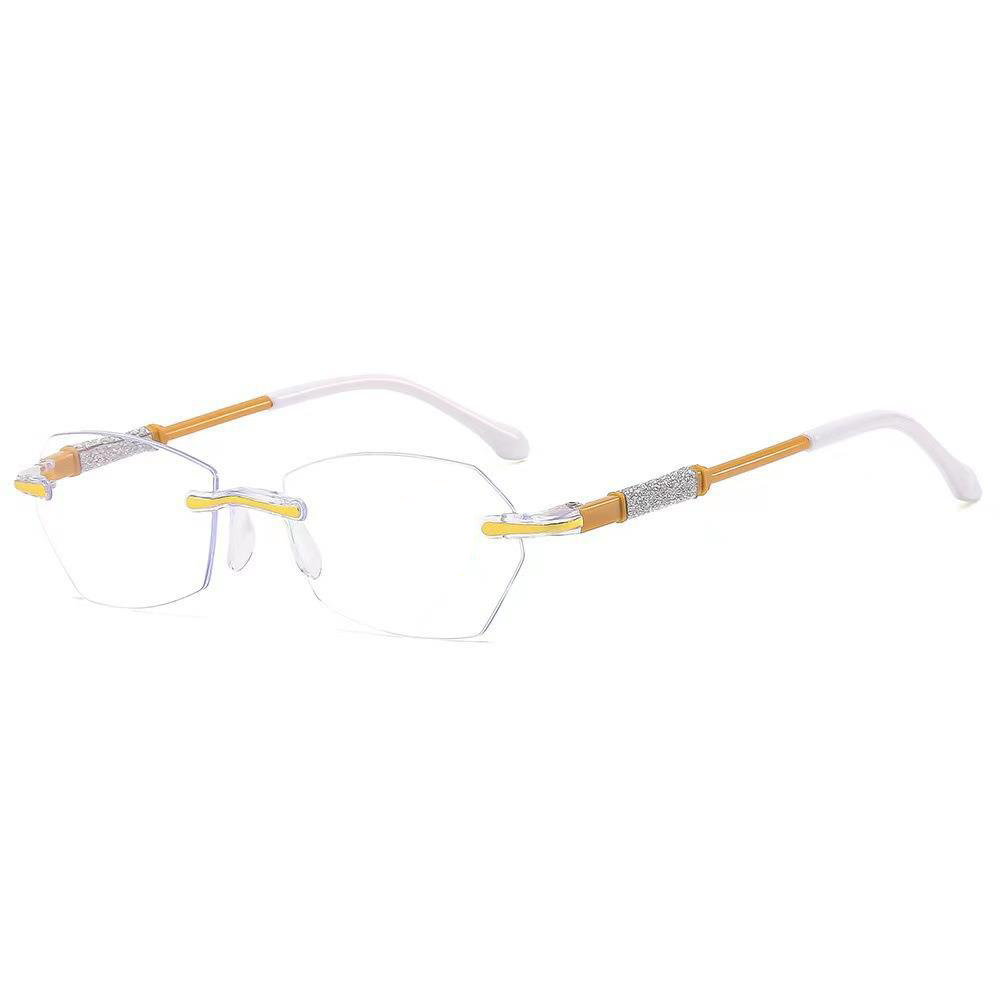 Ultra-light cut-edge anti-blue light reading glasses