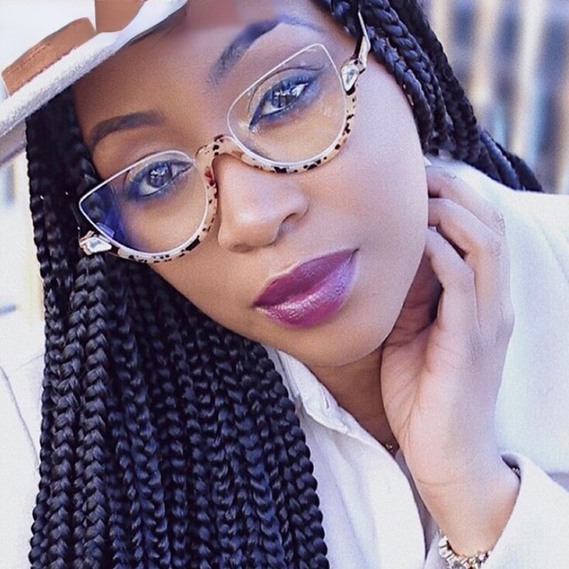 Transparent Cat Eye Prescription Glasses