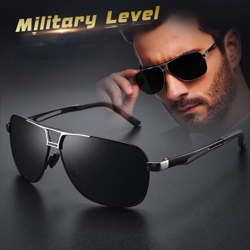 Square Polarized Photochromic Sunglasses