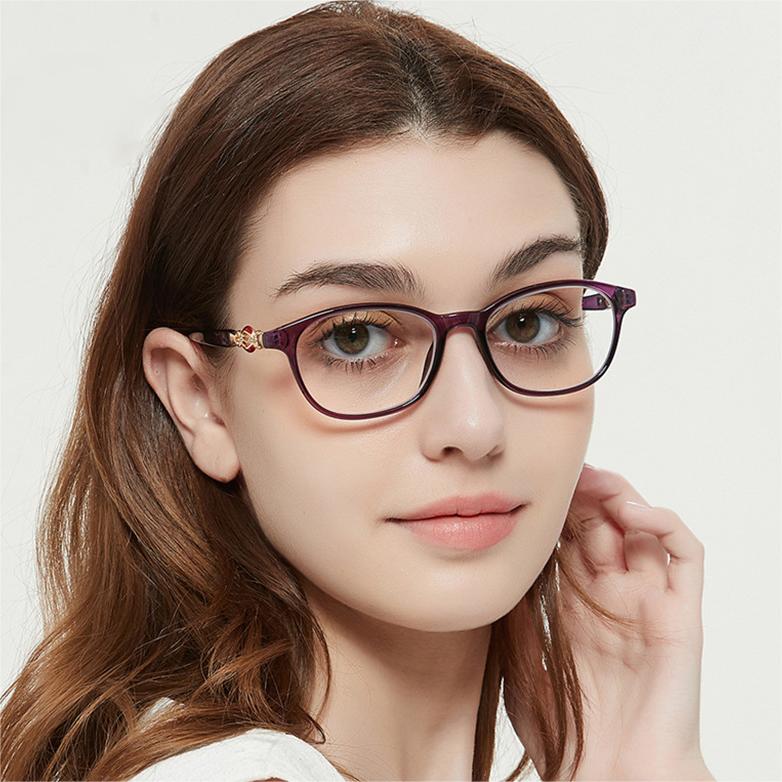 Multi-focus anti-blue presbyopic glasses