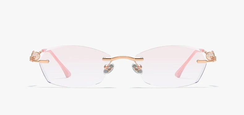 Presbyopia frameless anti-fatigue mirror