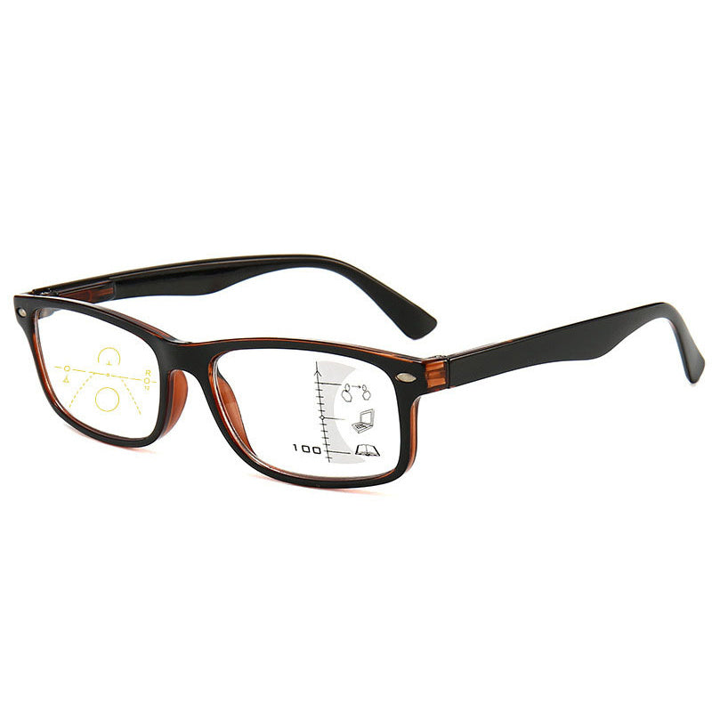 Presbyopic glasses square full frame