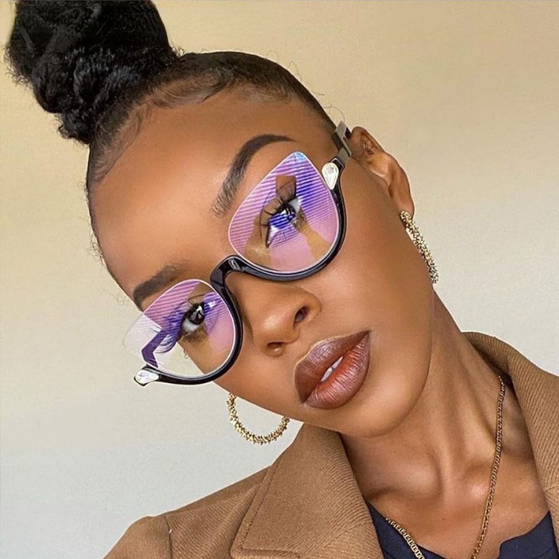 Transparent Cat Eye Prescription Glasses