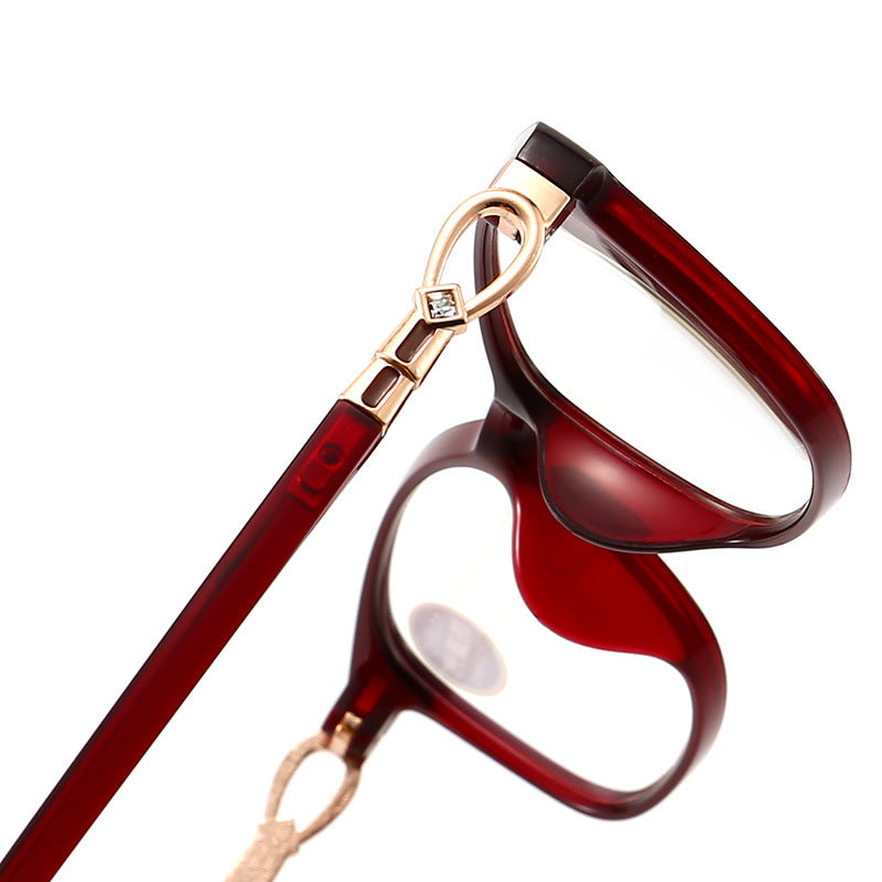 Anti-blue light presbyopia glasses